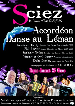 Gala Accordéon Danse au Léman